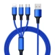 Apple, плетеный, синий, 1.2м
