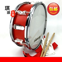 Double tone spring 13 inch snare drum band snare drum students send drumsticks and straps