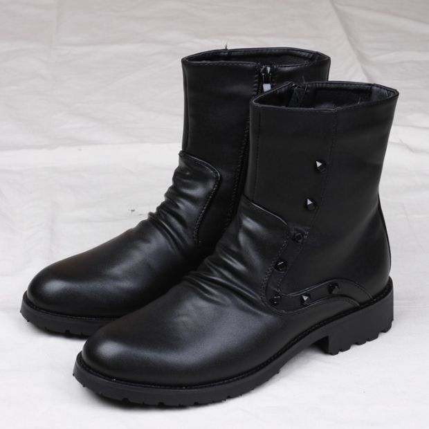 Giày cao cổ nam Martin ủng nam da bốt da cao - Giày ống giày boot nam cao cổ