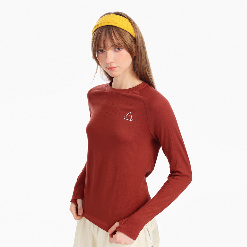 Dsu Merino Wool T-Shirt Quick-Drying Shirt Autum Long-Sleeved Base Layer 16.5 Micron Outdoor Sports Autum Top Dsu Merino Wool T-Shirt Quick-Drying Shirt Autum Long-Sleeved Base Layer 16.5 Micron Outdoor Sports Autum Top