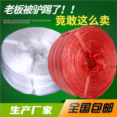 (Transparent) plastic strapping rope, wrapping rope, plastic rope, piercing, packing rope, tearing tape, foamed nylon straw rope