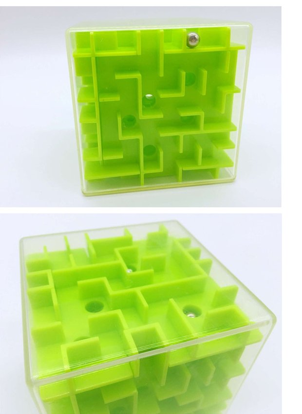 3D mê cung bóng ba chiều học sinh đồ chơi trí tuệ giáo dục 6 mặt xoay Rubik của trẻ em đồ chơi trẻ con