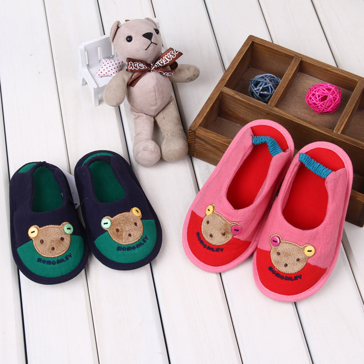 Pantoufles enfants en coton - Ref 1006896 Image 6