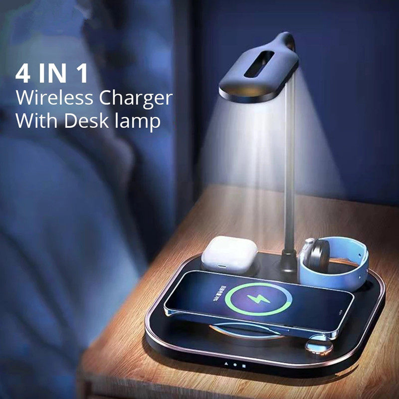 iPhone13 wireless charger three-in-one universal apple 12 quick-charging base iwatch7 multifunction bracket