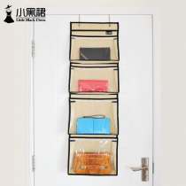 Small black skirt door Wall Wall Wall bag storage bag storage bag three-dimensional multi-layer hanging bag bag sundry storage bag