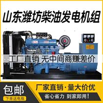 Weifang 50 100 200 250 300 400 500KW diesel generator set breeding fire backup power supply