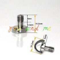 Wholesale large quick plate screw 1 4 quick plate screw camera metal fast plate screw universal type