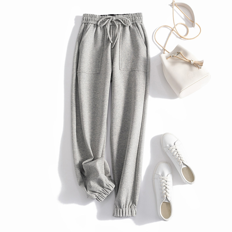 Upper body leash with type of inclusive good not pick people loose Casual Thickening Lady Autumn Winter Sweatpants