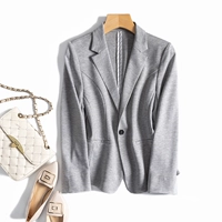 Японский качественный цветной пиджак классического кроя, куртка, свободный прямой крой, по фигуре, длинный рукав