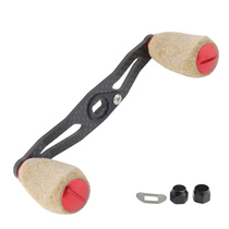 Carbon Fiber Handle Fishing Gear Black Spider Water Drop Wheel Rocker Shake Dava Grip Son Dragon Four Disciples Cork Grip