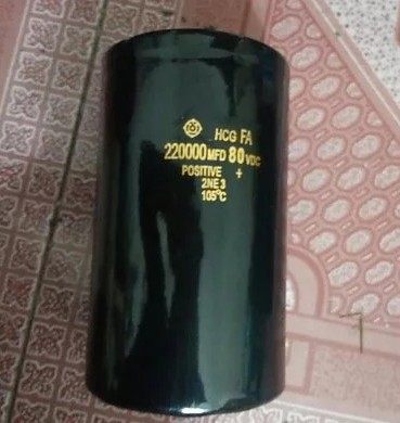 New large capacitor 80V220000UF 100V220000UF electric vehicle dedicated capacitor speed up acceleration