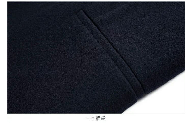 Chống mùa hai mặt cashmere áo của người đàn ông hai mặt áo khoác nam áo len Hàn Quốc phiên bản của triều B2AA74152 dày