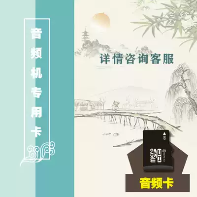 2014 Audio Memory Card Inserting Machine Special Audio Card