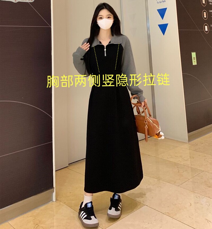 Spring and Autumn Nursing Dress 2024 New Long Style Plus Size Hot Mom Style Belly-Covering Nursing Dress for Breastfeeding Outside the Home Spring and Autumn Nursing Dress 2024 New Long Style Plus Size Hot Mom Style Belly-Covering Nursing Dress for Breastfeeding Outside the Home