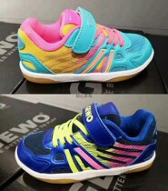 New product GEWO sports shoes childrens Velcro professional competition training table tennis shoes non-slip and breathable