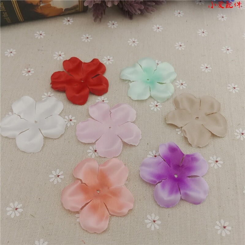 5 Corner Rose Slices Burn Side Petals Flower Slices Butterfly Knot DIY handmade Hair Accessories ACCESSORIES ACCESSORIES Accessories Accessories