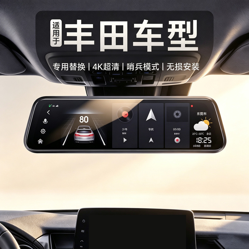 Streaming Media Driving Recorder Specifically for Toyota Corolla, Levin, Camry, Crown, Rav4, Highlander Streaming Media Driving Recorder Specifically for Toyota Corolla, Levin, Camry, Crown, Rav4, Highlander