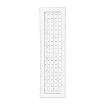 Customized central air conditioning outlet linear hidden built-in extended louver grille embedded frameless plaster style