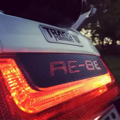 Personality mavericks n1s modified taillight stickers m1 m electric car modified car stickers Support custom electric car tail stickers