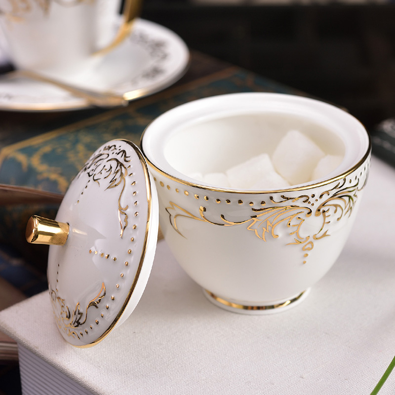 British ceramic ipads China coffee suit European afternoon tea coffee cups and saucers tea small key-2 luxury