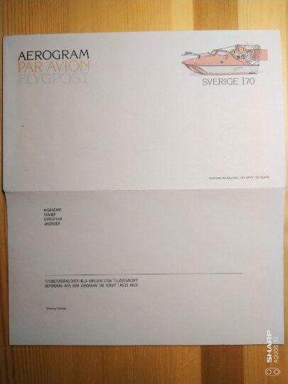 Swedish Post Jane 1978 - Power Sleigh Vehicle