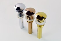 German AUYYO full copper submersible large covered surface basin rose gold golden lower water distributor with spillway accessories