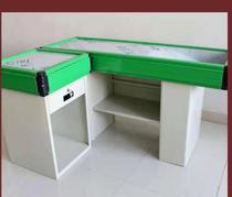 Supermarket cashier Fruit shop Convenience store special iron cashier Second-hand commercial stainless steel corner cashier