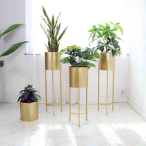 Nordic wrought iron living room pot plant stand Green rose shelf indoor home creative Balcony decoration green plant rack