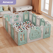 Game fence Foldable fence Baby child ground baby home toddler safety climbing Crawling mat Fence