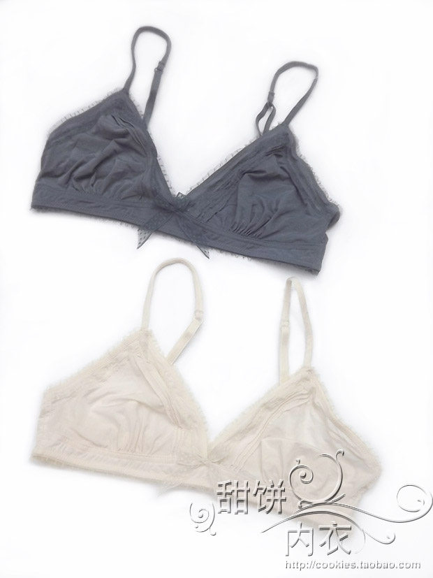 02 No steel ring bra Sexy comfort lingerie Sleep Bra No-to-home ultra-thin bra Explicit Lace Lady 