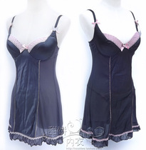 22 full 80 Foreign trade Europe and America Steel Tot Sling Sleeping Skirt fit T-pants transparent Sexy sleeping clothing web yarn Pendant Strap Skirt