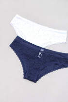 Ren 4 07 European and American lace ladies sexy transparent underpants cotton crotch tempting mid-waist triangular underpants teenage girl