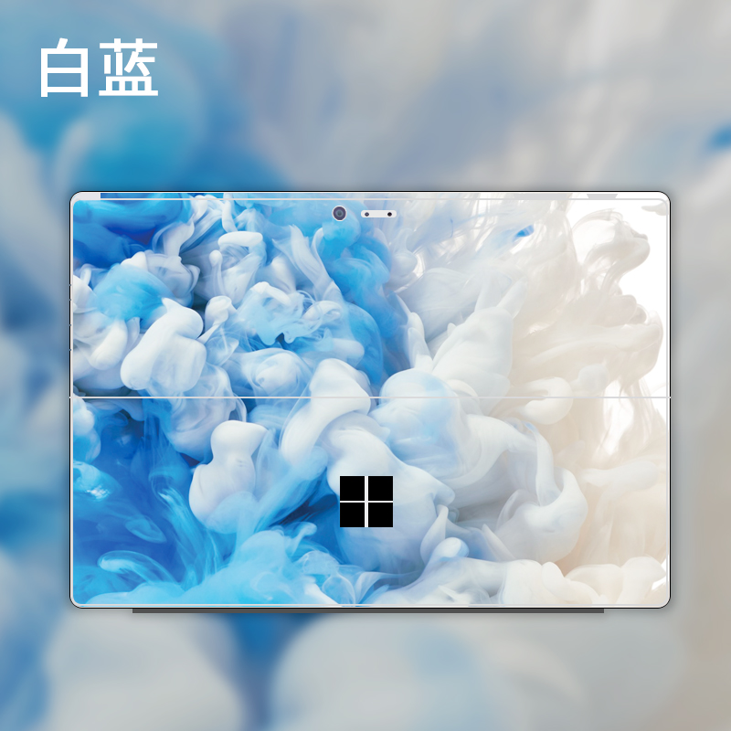 Bộ phim máy tính xách tay của Microsoft Surfacepro4 pro5 dán phim sáng tạo pro6 Quay lại bề mặt3 miếng dán vỏ bàn phím màu chống trầy xước làm sạch bảo vệ bìa giấy phim tùy chỉnh - Phụ kiện máy tính xách tay miếng dán màn hình laptop