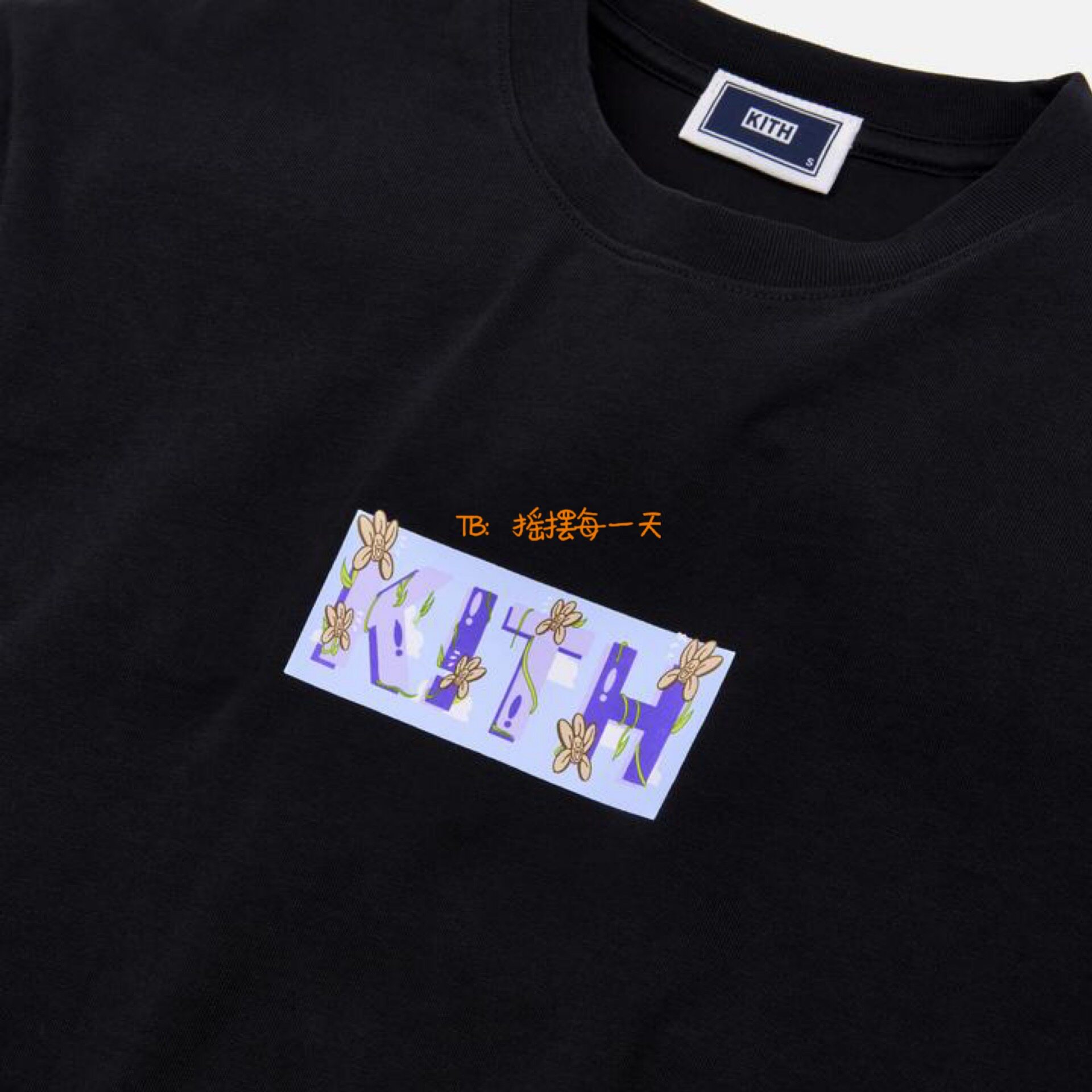 (Spot) KITH SUPERWAXX CLASSIC LOGO TEE artist cooperation long-sleeved T-shirt