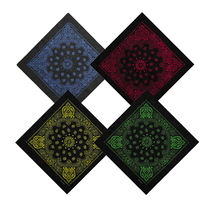 QUIERO hip hop cashew big square scarf hiphop scarf Street bandana small scarf tide dance hip hop headscarf