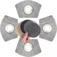 Бамбуковый, серебряный, 4 штук, 4 штук, 10см