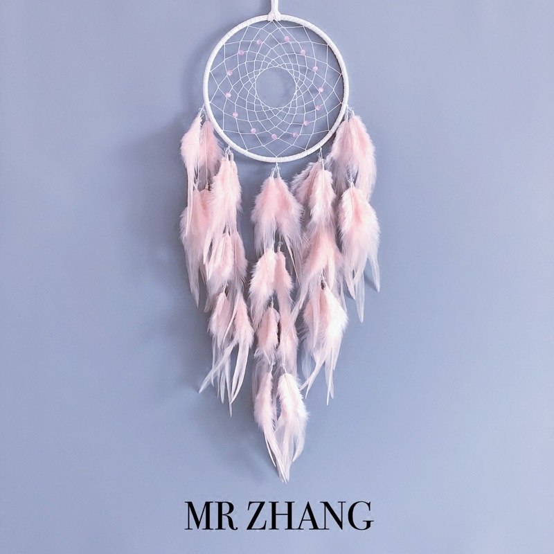 MR ZHANG original dream catcher birthday girl Indian feather hanging literary gift retro ins wind