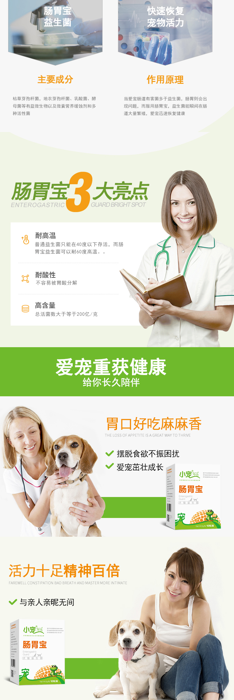 Tiêu hóa thú cưng tiêu hóa men vi sinh Teddy chó tiêu chảy tiêu chảy điều hòa dạ dày chó mèo làm đẹp tóc cung cấp - Cat / Dog Medical Supplies 	phụ kiện kim tiêm thú y	