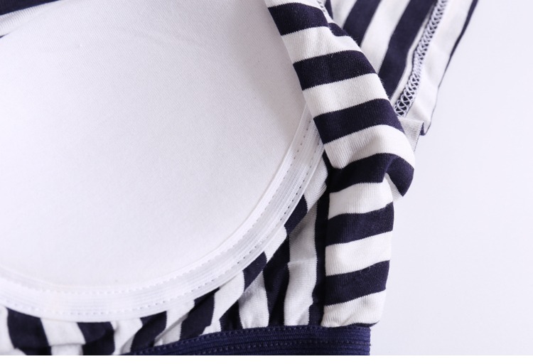 Mùa hè nữ Modal với áo ngực váy ngủ pyjama tay áo ngắn miễn phí bra phiên bản Hàn Quốc của phần mỏng lỏng kích thước lớn nhà đầm đầm nữ đẹp
