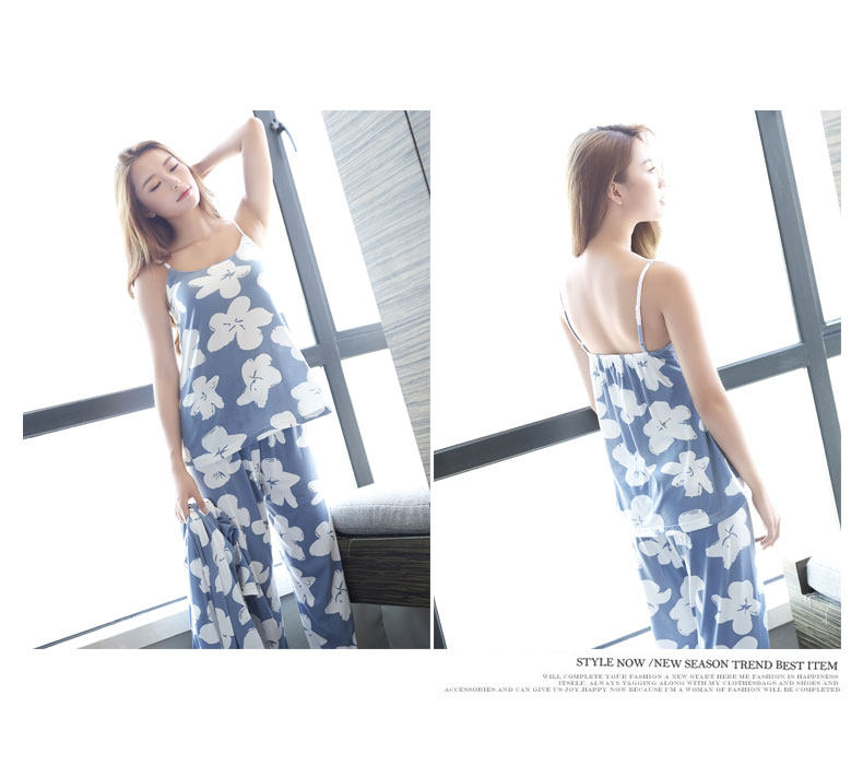 Imported cotton pajamas gown Japanese sexy winter 