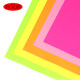 Fluorescent Paper A4 Handmade Origami Mixed Color Copy Paper 100 Sheets DIY Origami Kindergarten Children's Handmade Origami Student Origami Colored Paper Mixed Color Set Whole Pack Pink Bright Red