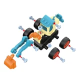 Детский конструктор, съемная игрушечная машина, интеллектуальная игрушка, комплект для мальчиков, инженерная машина