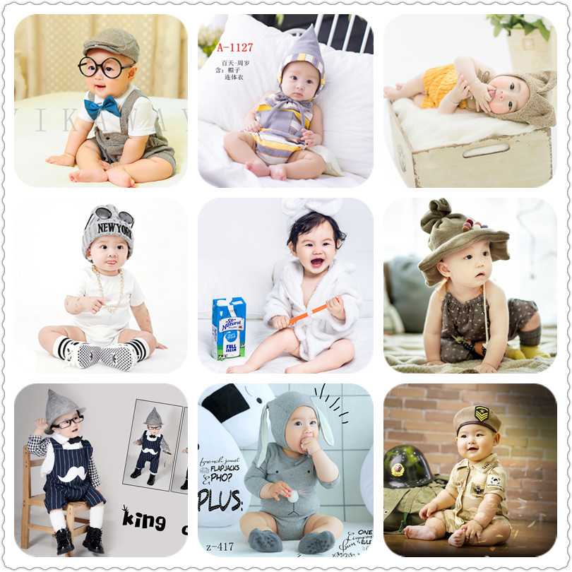 2022 New Children's Photography Apparel Han Studio Camera and Apparel for 100 days to photograph and dress Korean children's clothing