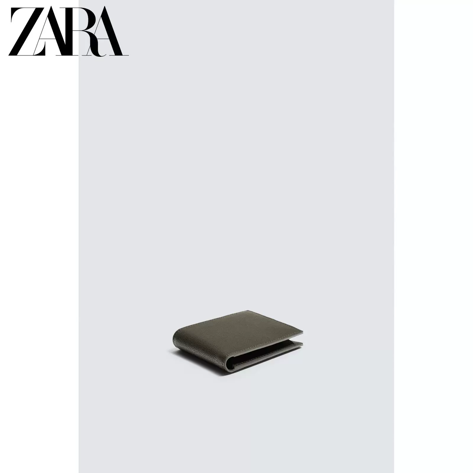 ZARA зимние новинки 2025, мужской кошелек фактура, текстура сумка 3805720 500