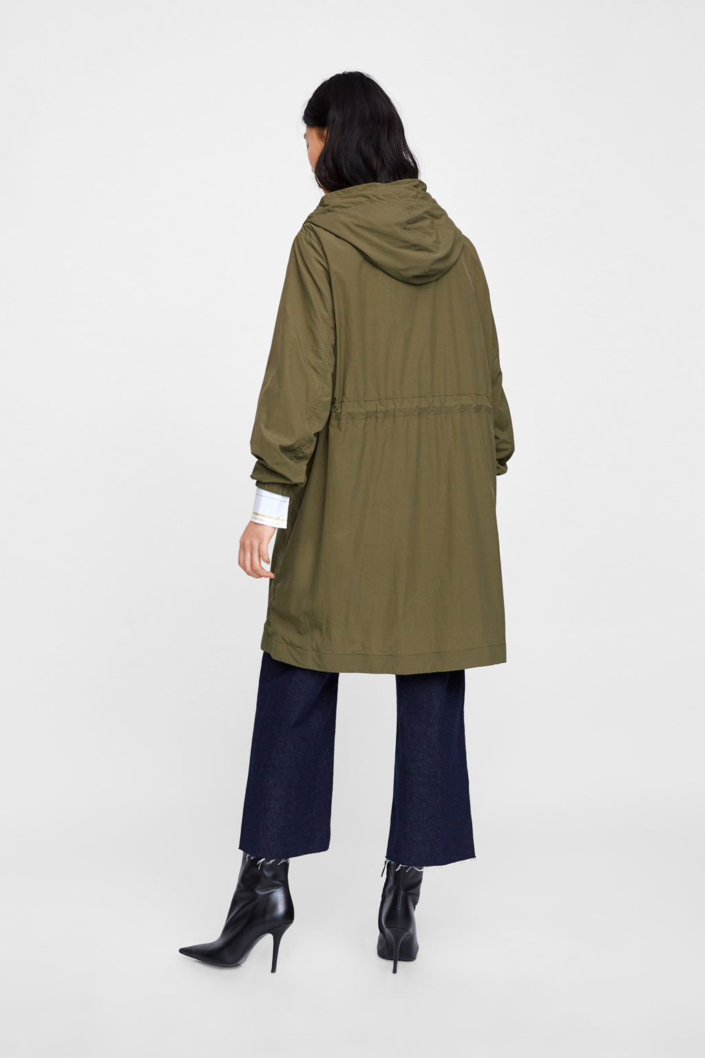 Trench pour femme ZARA en Nylon - Ref 3227152 Image 13