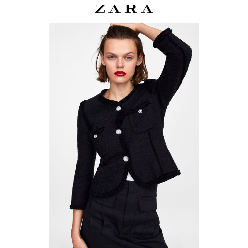 Veste pour femme ZARA en Coton - Ref 3217820 Image 1