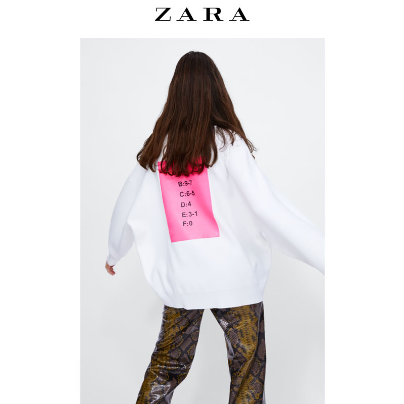 Sweatshirt femme ZARA - Ref 3214037 Image 5