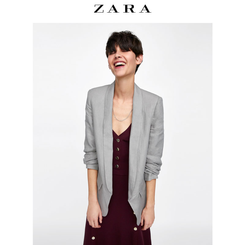 Veste pour femme ZARA en Chanvre - Ref 3217871 Image 1