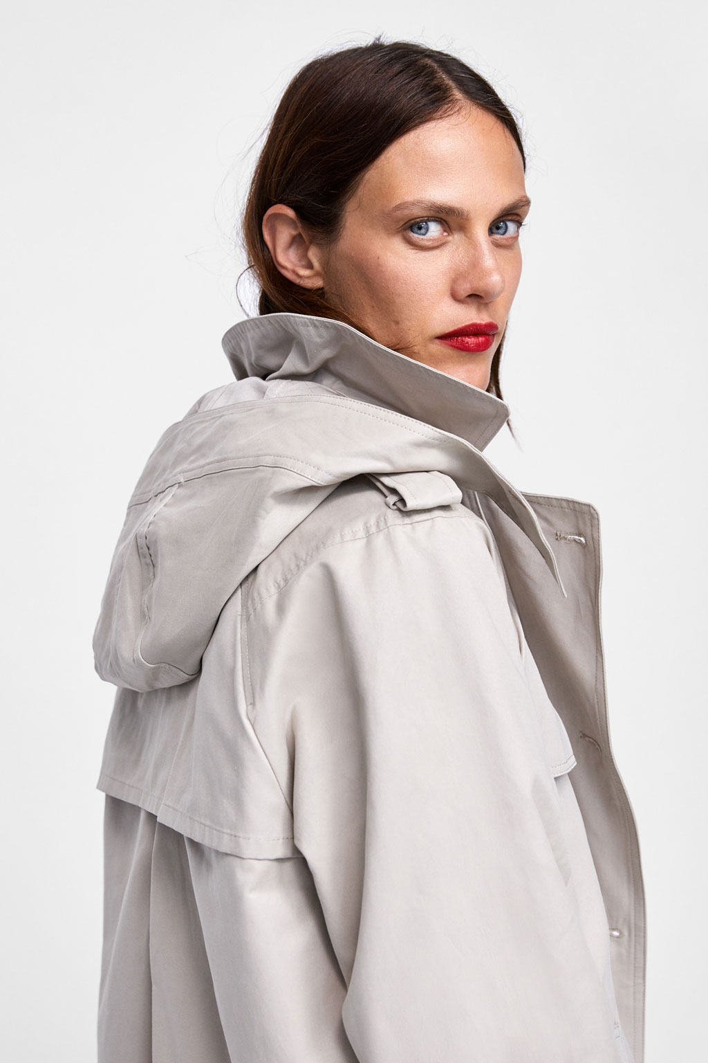 Trench pour femme ZARA en Coton - Ref 3227260 Image 17