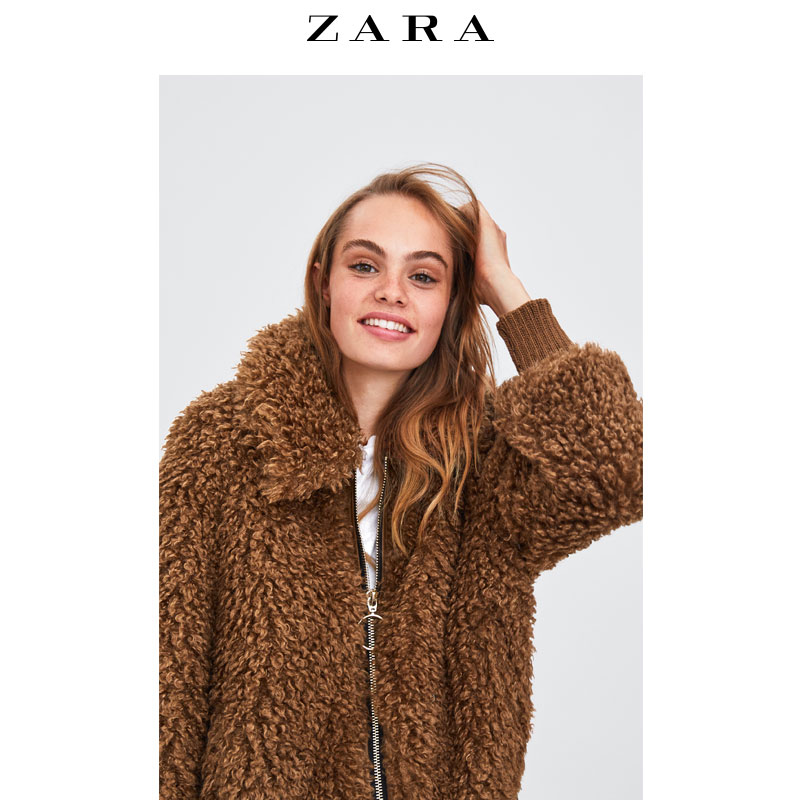 Manteau de fourrure femme ZARA - Ref 3172075 Image 1